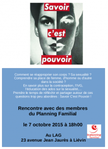 Le Planning Familial au LAG